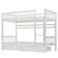 Kids Wooden Bunk Bed with Slide &amp; Storage – Fun Meets Function!