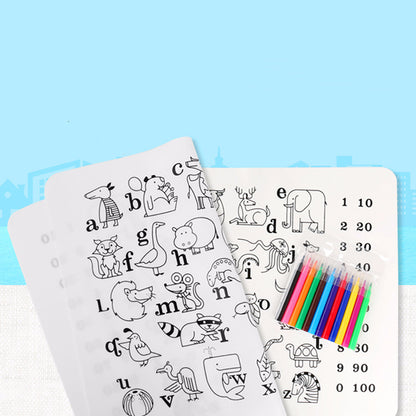 Foldable Waterproof Kids Coloring Portable Silicone Mat