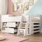Cabin Mid Sleeper Wooden Bed – Smart, Stylish &amp; Space-Saving
