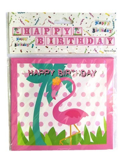 Pennant Pull Flag Return Gift Bag Tableware Set Decoration