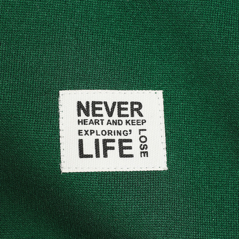 Toddler Kids Trendy Embroidery Letter Print Jacket – Baseball Collar