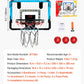 Kids Basketball Hoop With LED Lights & Audio Scoreboard Indoor Basketball Hoop