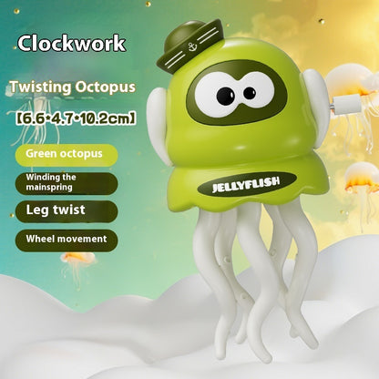 Magic Clockwork Dancing Octopus Dance Twist Wind-up Toy Yi
